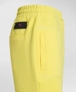 Bermuda con coulisse in cotone stretch