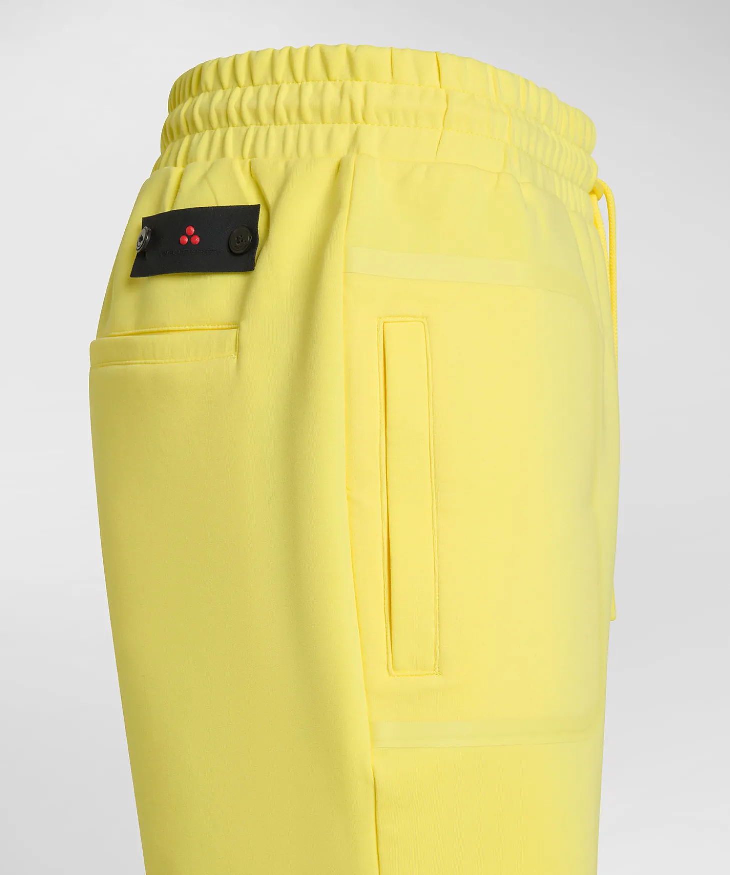 Bermuda con coulisse in cotone stretch