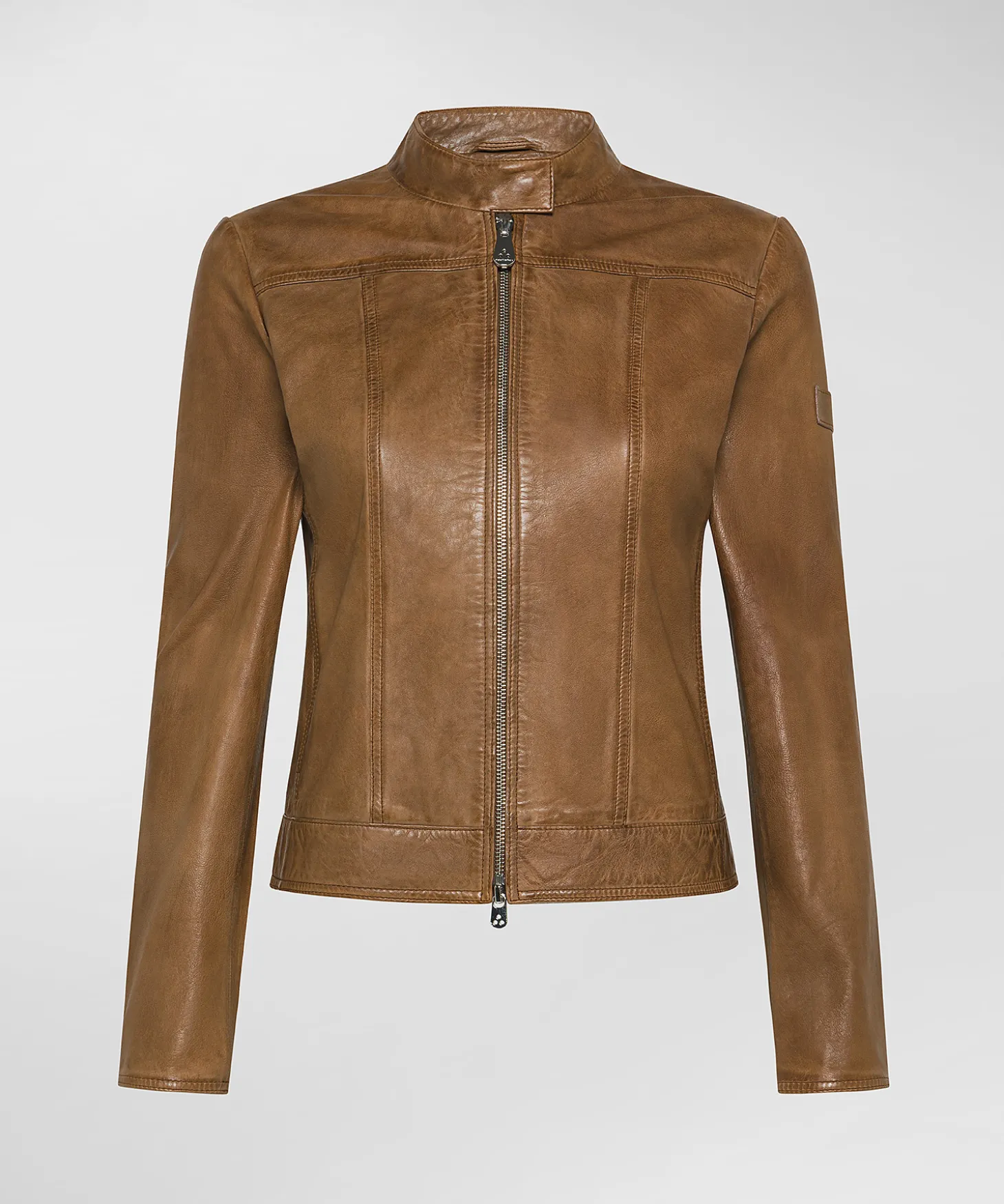 Biker in pelle effetto used