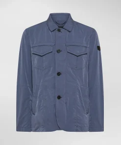 Blazer in microfibra