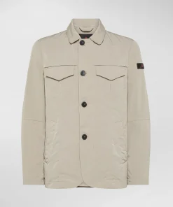 Blazer in microfibra