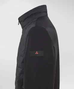 Bomber con trapunta geometrica