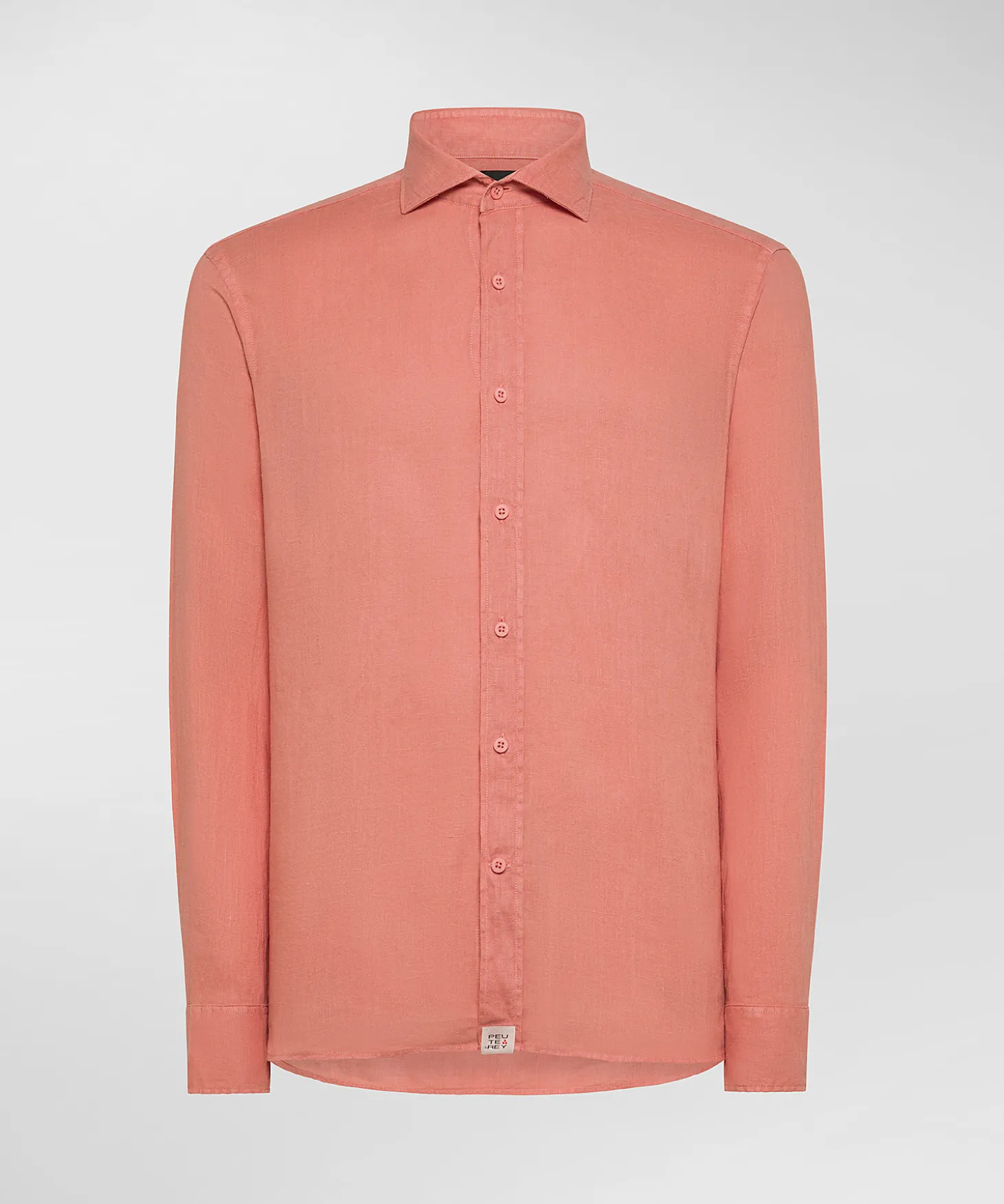 Camicia in lino tinto capo