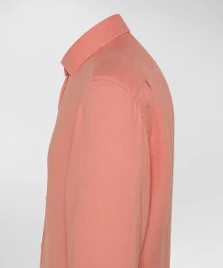 Camicia in lino tinto capo