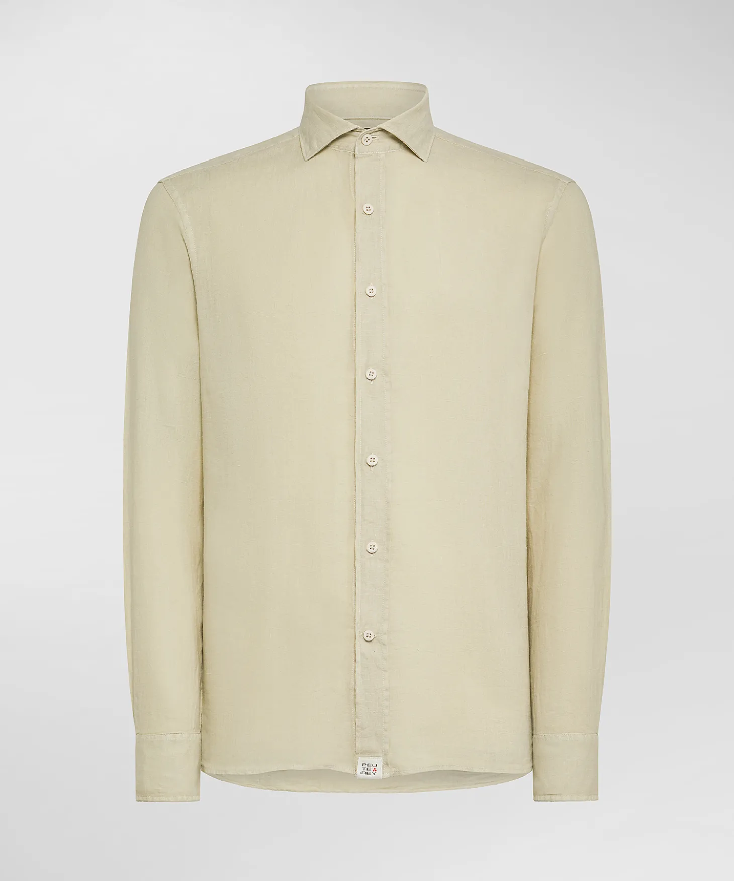 Camicia in lino tinto capo