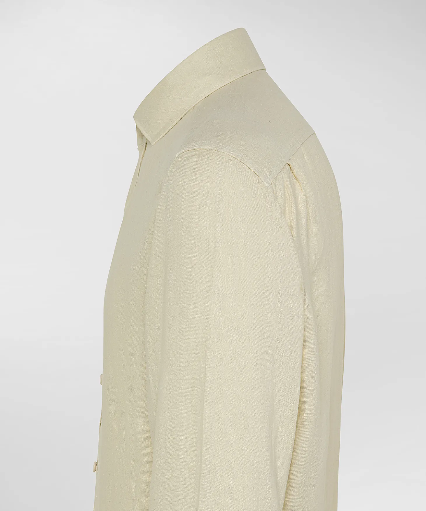 Camicia in lino tinto capo