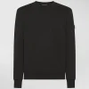 Felpa girocollo in 100% cotone