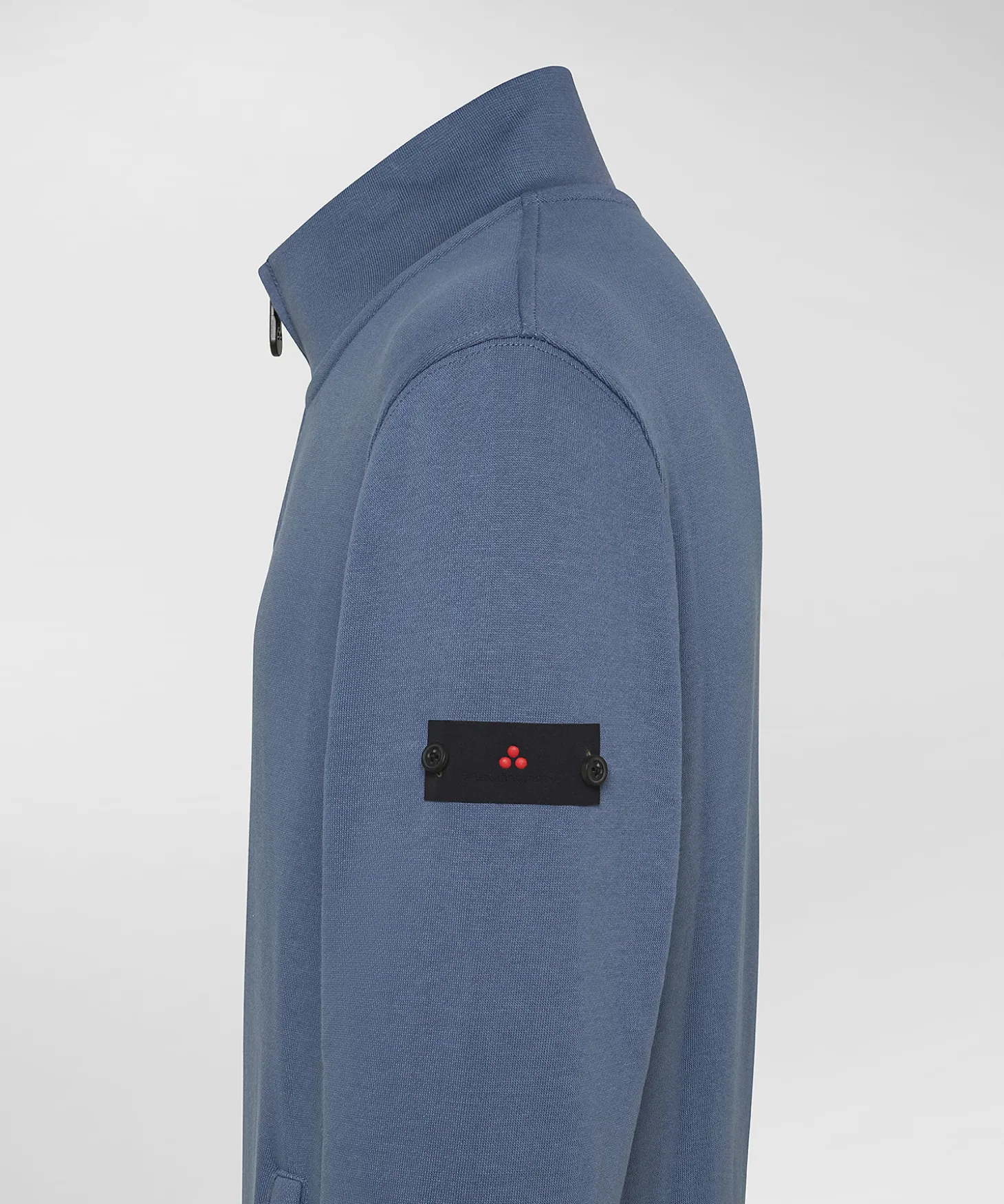 Felpa mezza zip
