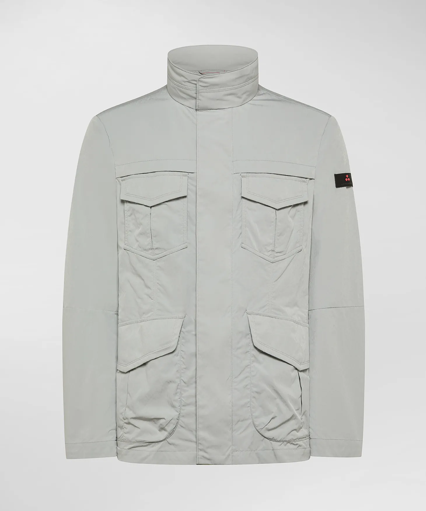 Field jacket in microfibra