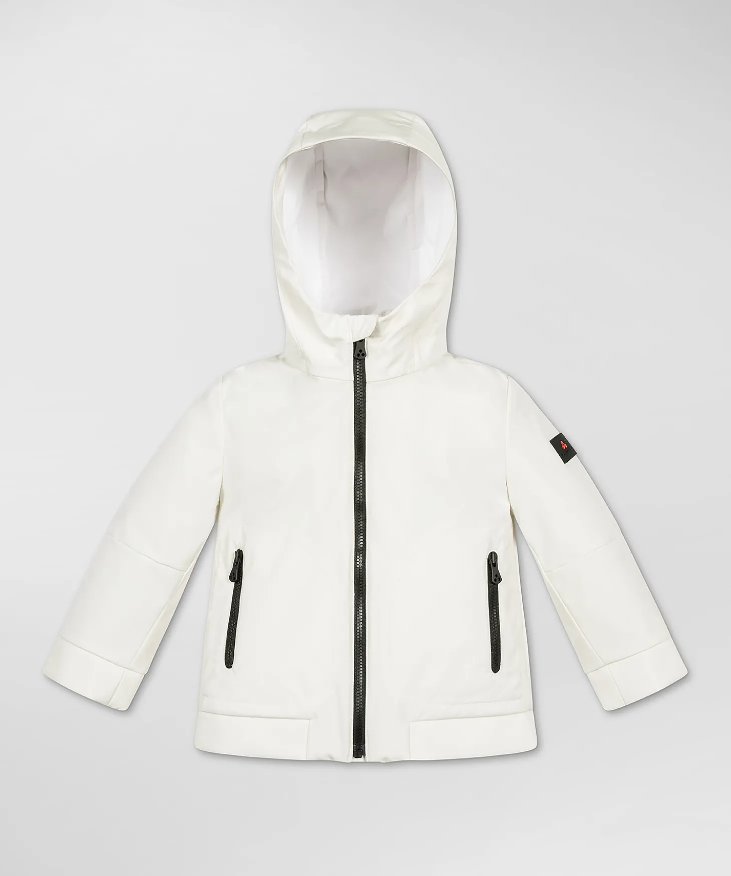 Giacca antivento con zip nera