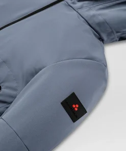 Giacca antivento con zip nera