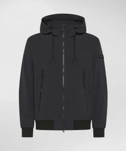 Giacca sportiva in nylon stretch
