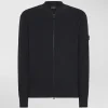Maglia full zip in maglia inglese