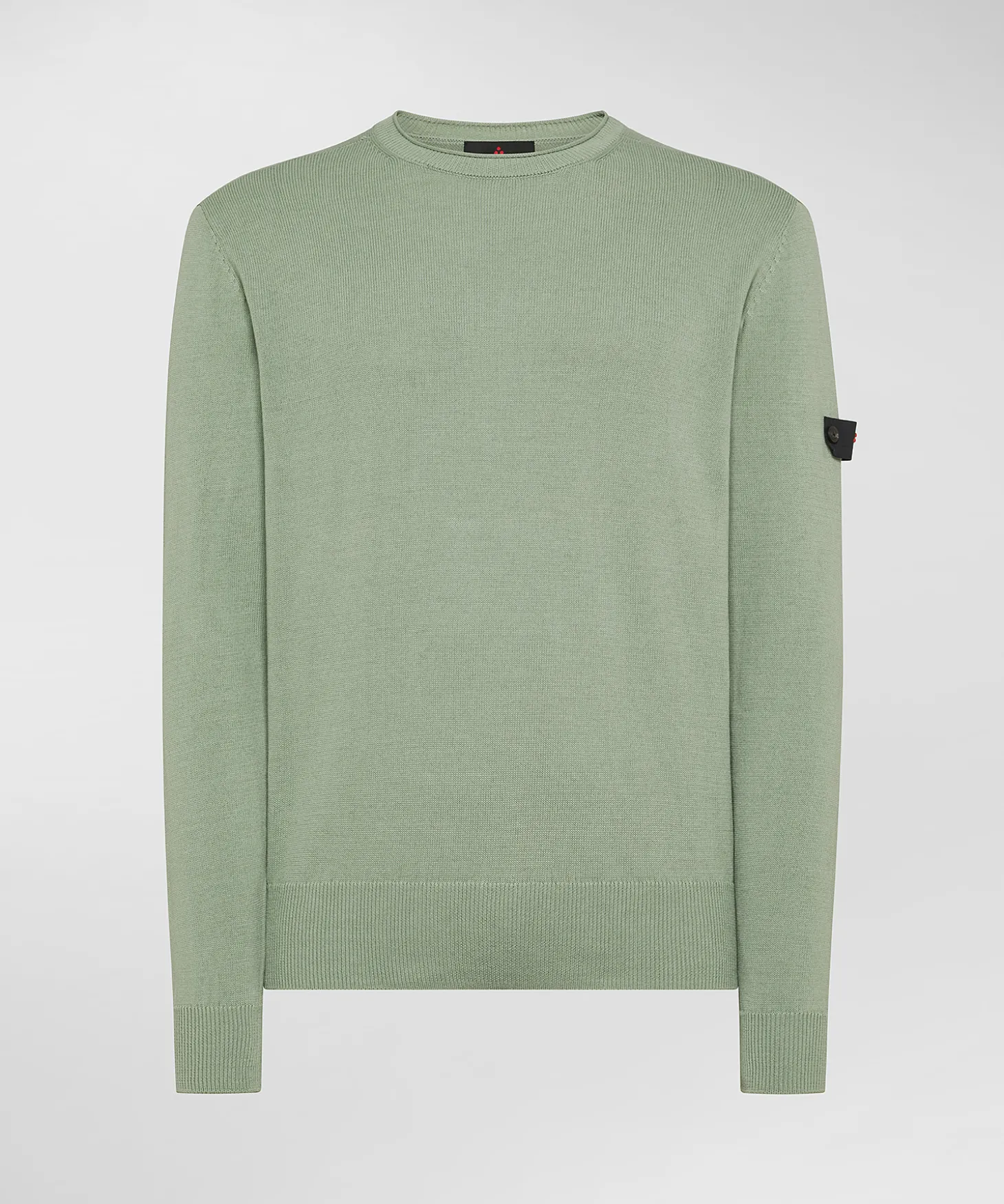 Maglia girocollo in tricot di cotone