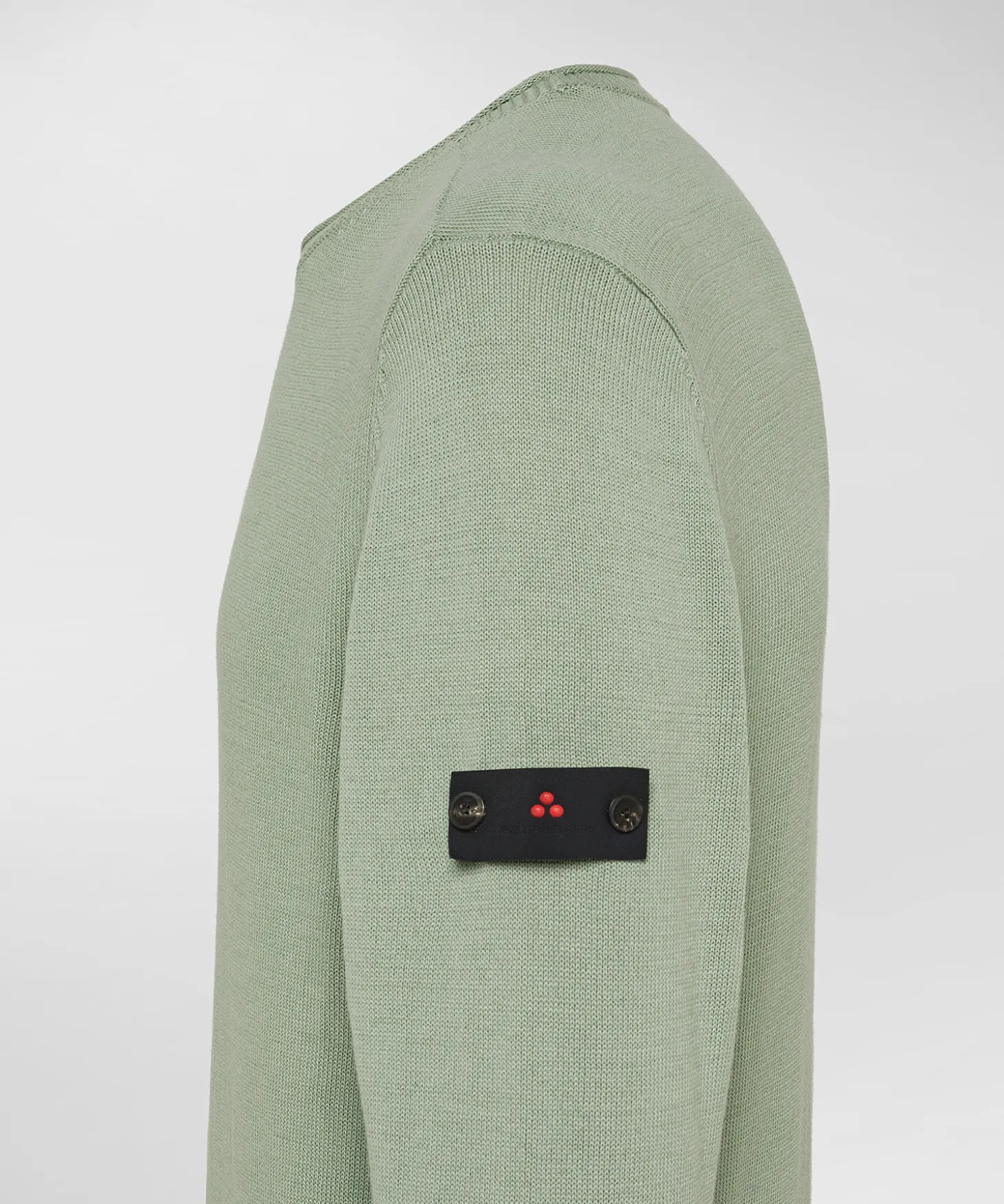 Maglia girocollo in tricot di cotone