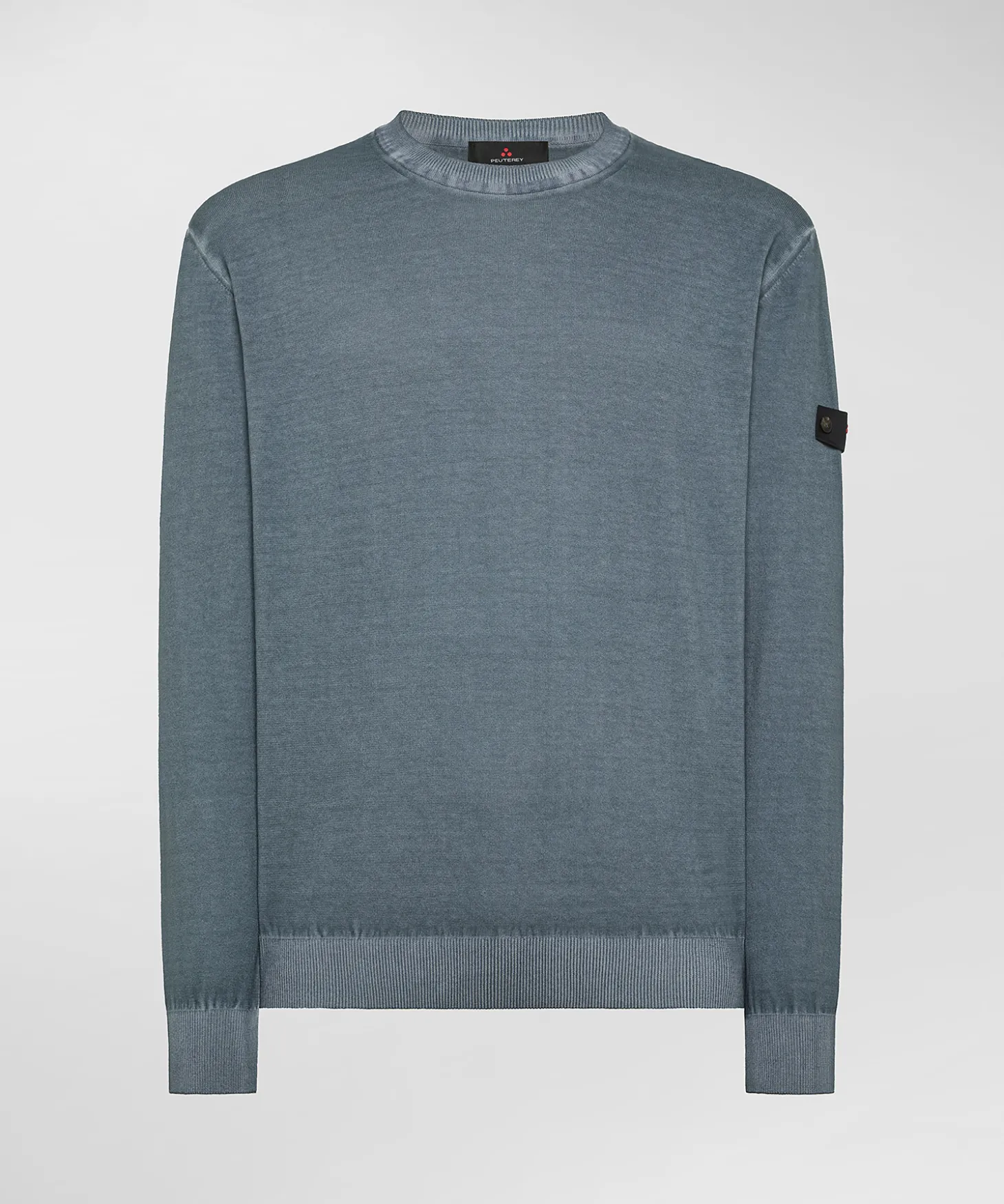 Maglia in tricot di cotone tinto capo