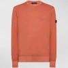 Maglia in tricot di cotone tinto capo
