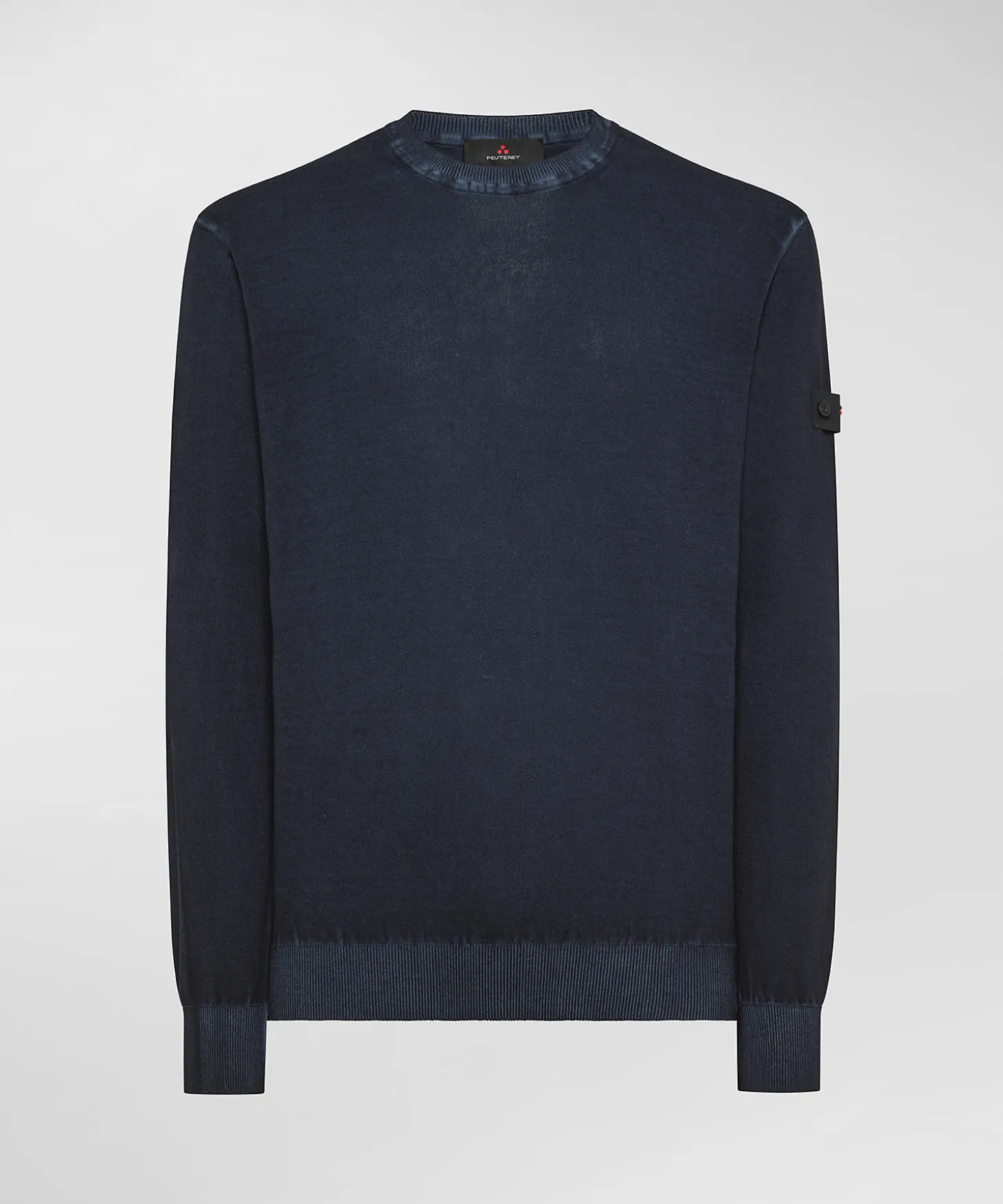 Maglia in tricot di cotone tinto capo