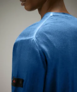 Maglia in tricot di cotone tinto capo