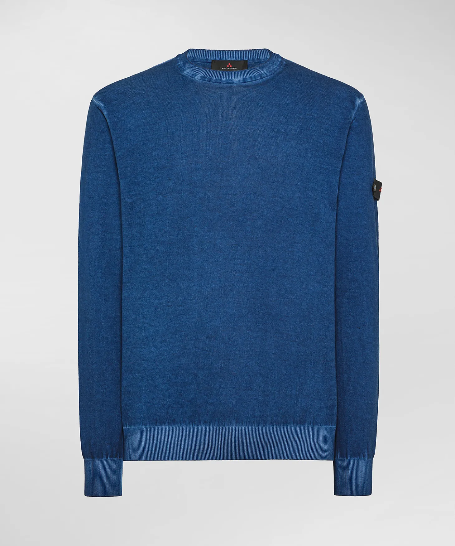 Maglia in tricot di cotone tinto capo