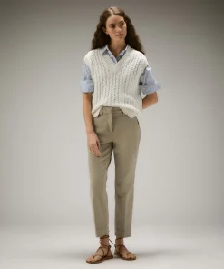 Pantaloni chino in cotone stretch