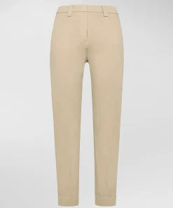 Pantaloni chino in cotone stretch