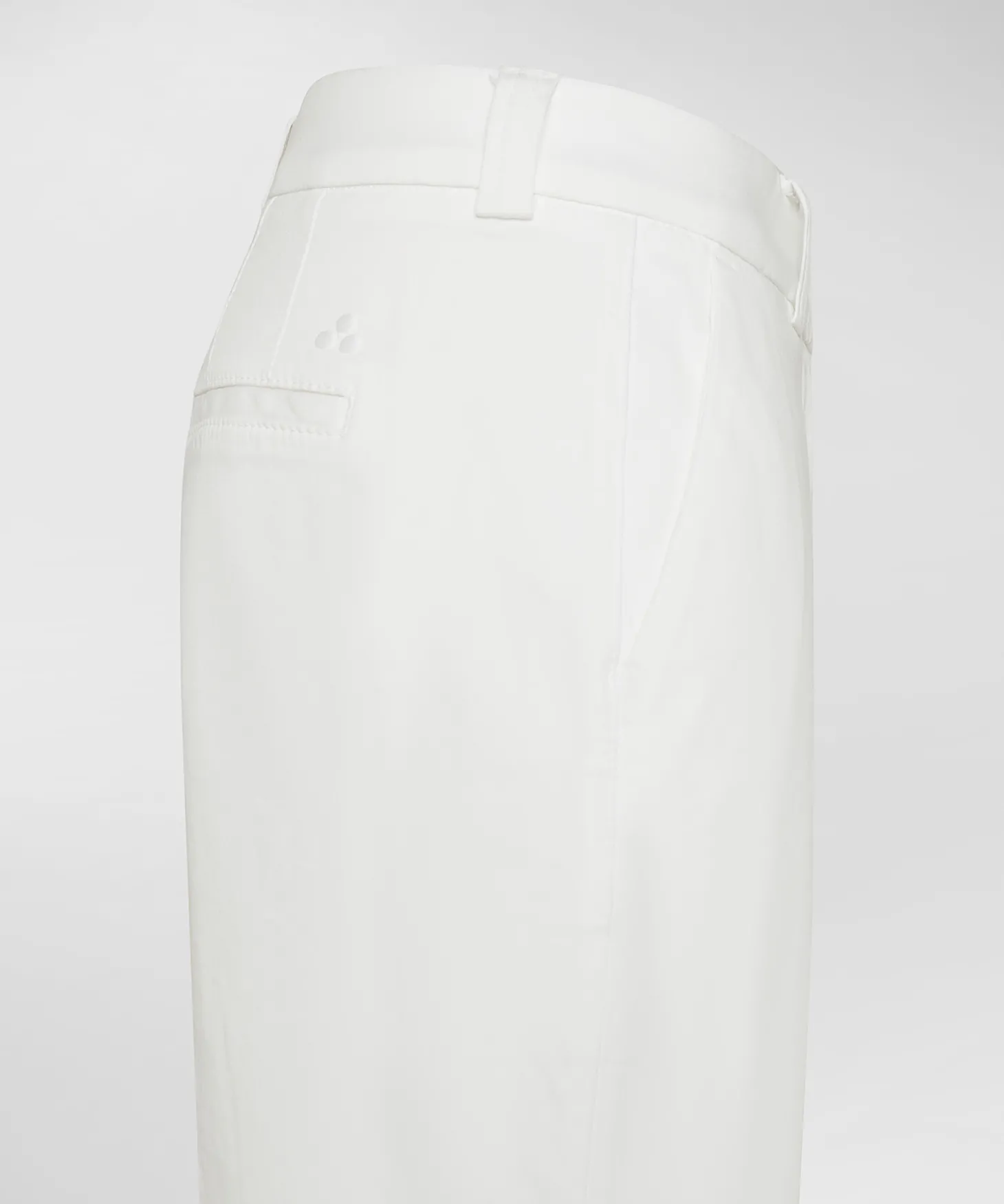Pantaloni in gabardina di cotone stretch