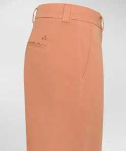 Pantaloni in gabardina di cotone stretch