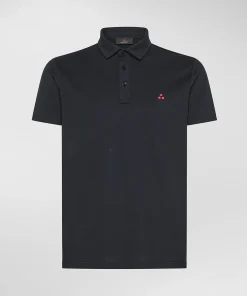 Polo in piqué di cotone stretch