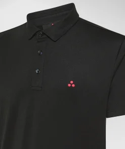 Polo in piqué di cotone stretch