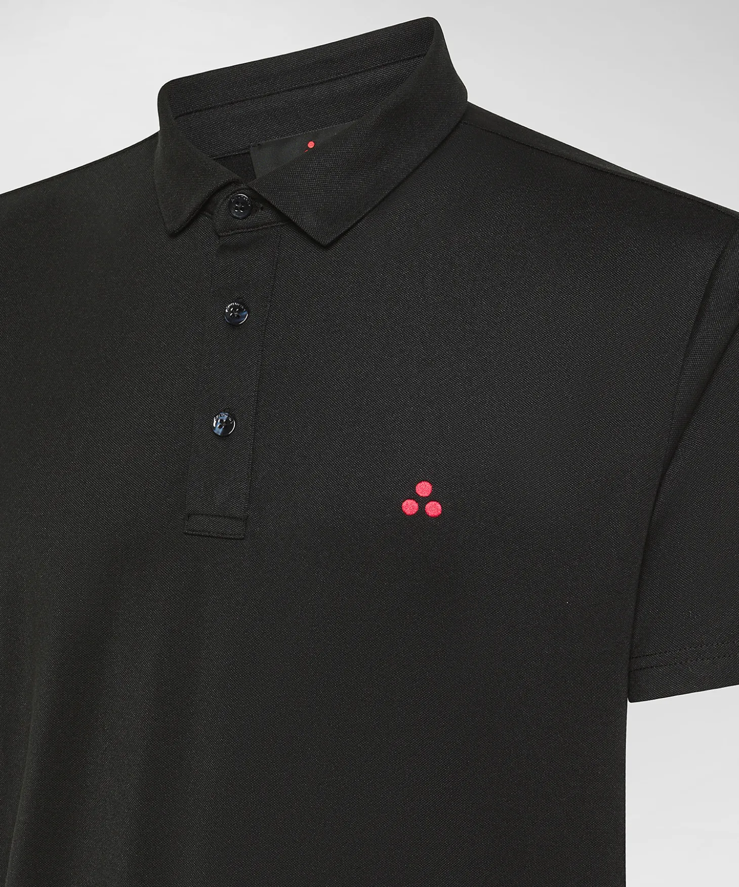 Polo in piqué di cotone stretch