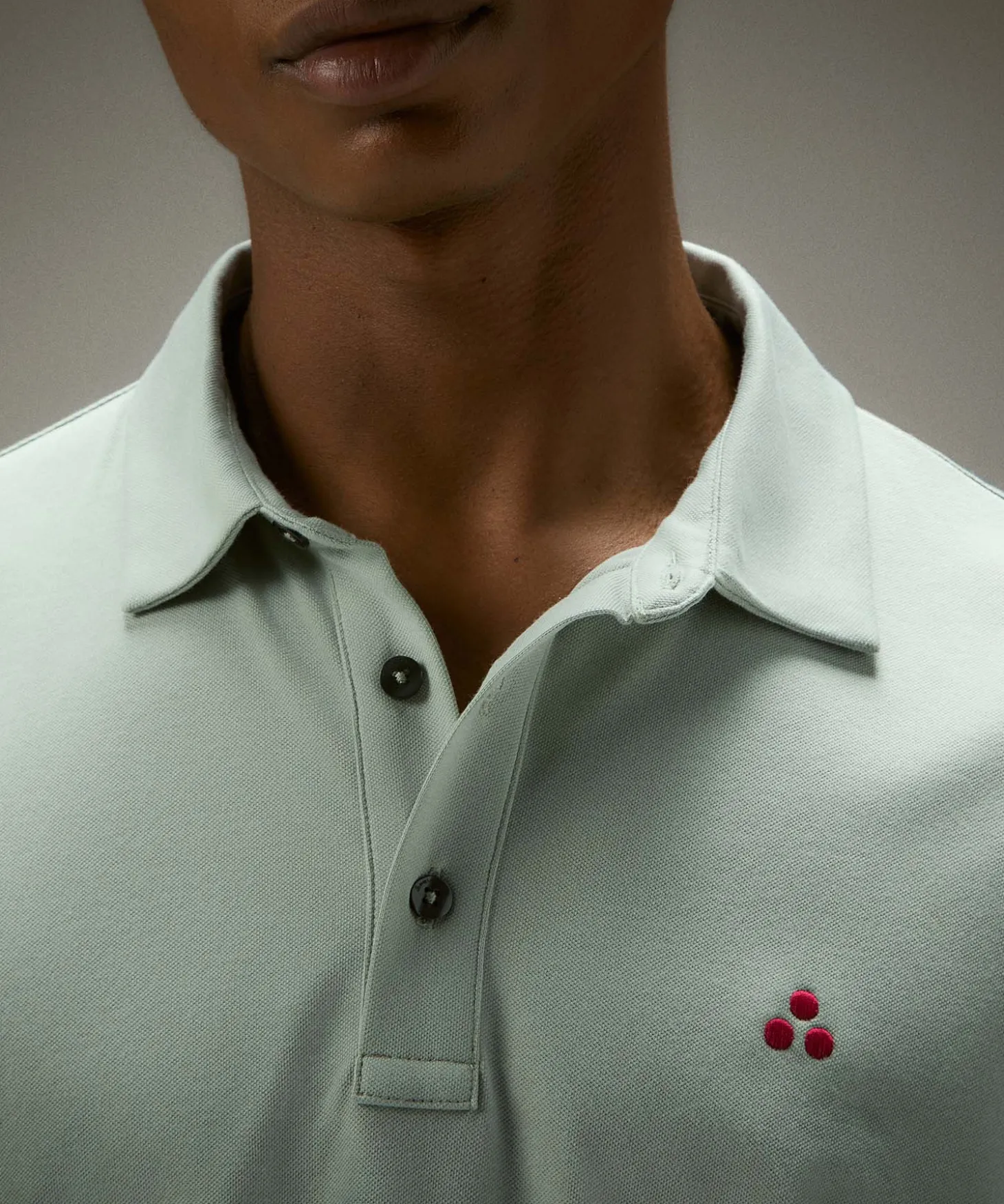 Polo in piqué di cotone stretch