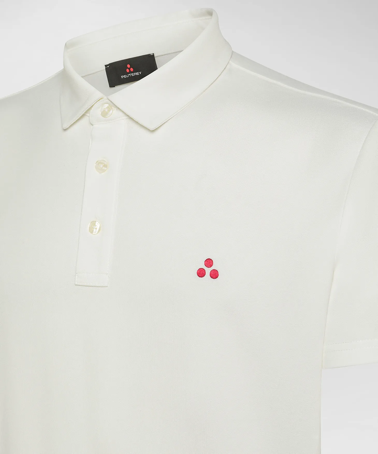 Polo in piqué di cotone stretch
