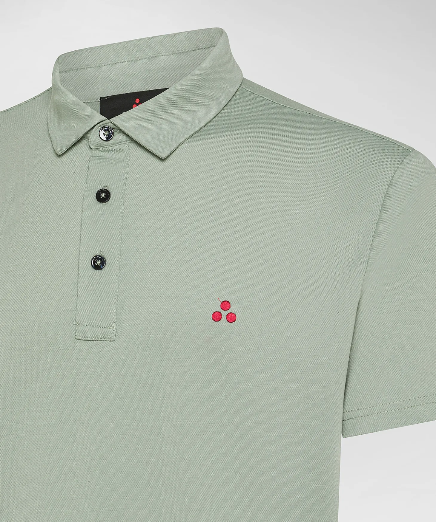Polo in piqué di cotone stretch