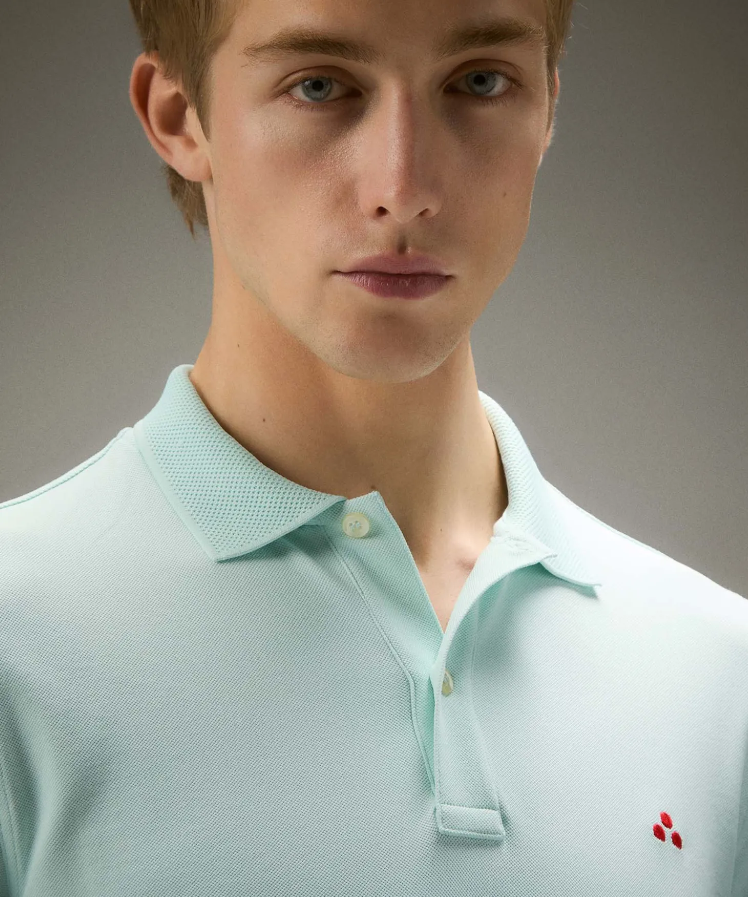 Polo in piqué di nylon stretch