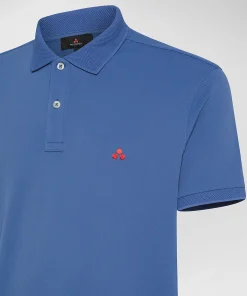 Polo in piqué di nylon stretch