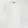Polo in tricot 100% cotone, in punto piqué