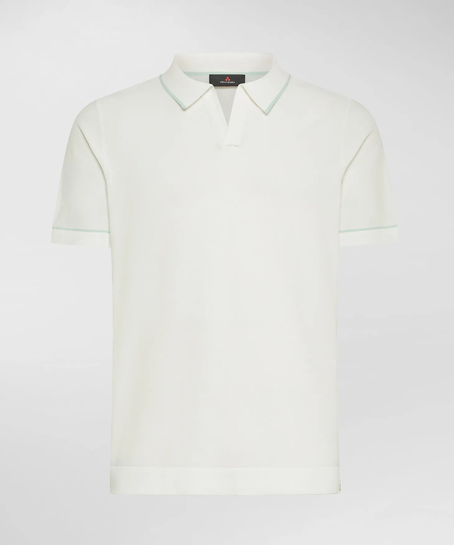 Polo in tricot 100% cotone, in punto piqué