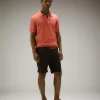 Polo in tricot di cotone tinto capo