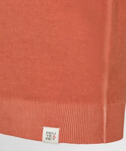 Polo in tricot di cotone tinto capo