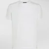 T-shirt con scritta in rilievo