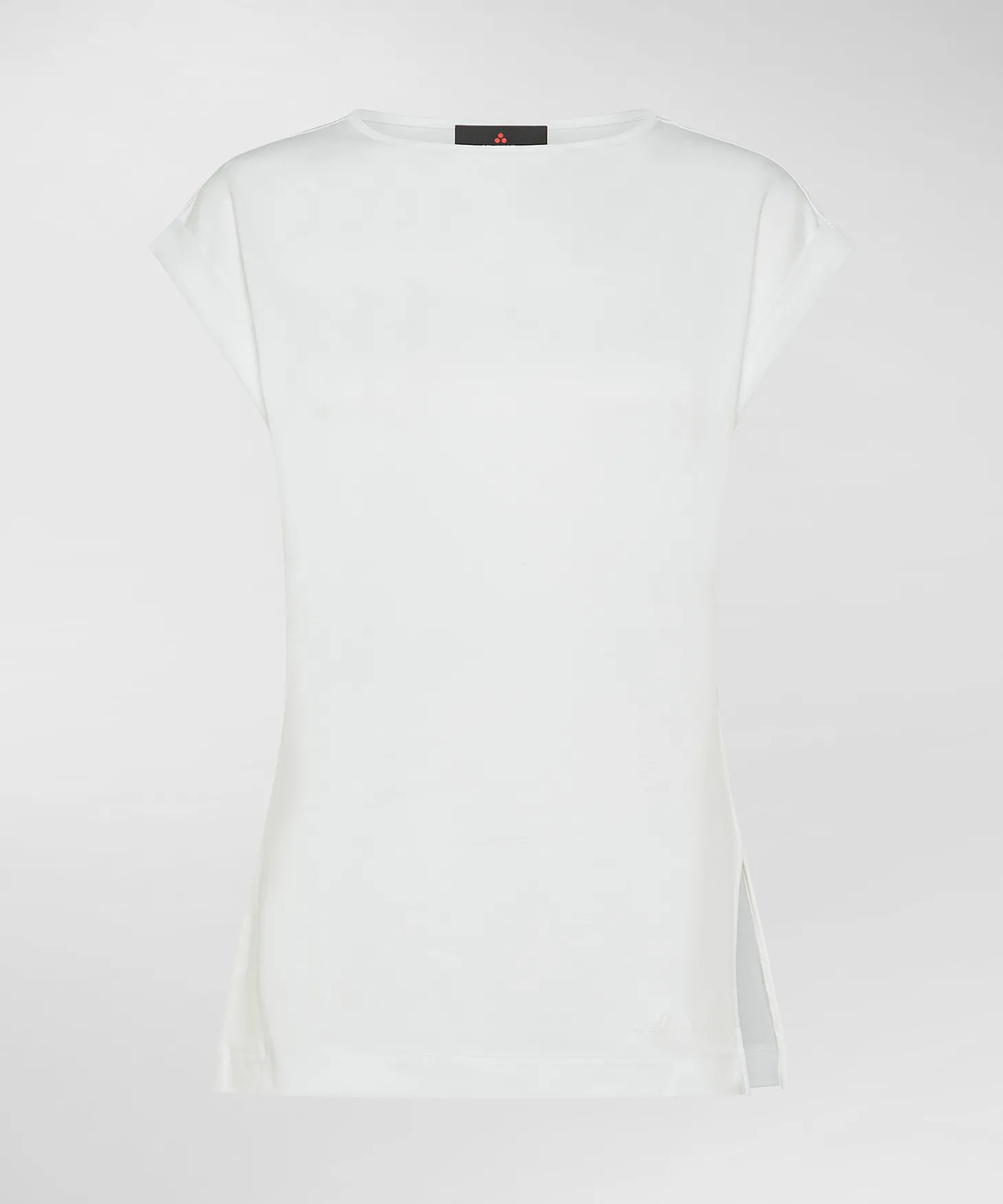 T-shirt con spacco laterale