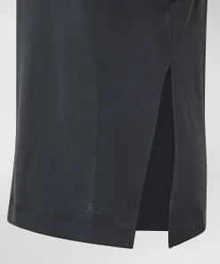 T-shirt con spacco laterale
