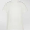 T-shirt di cotone con logo ricamato