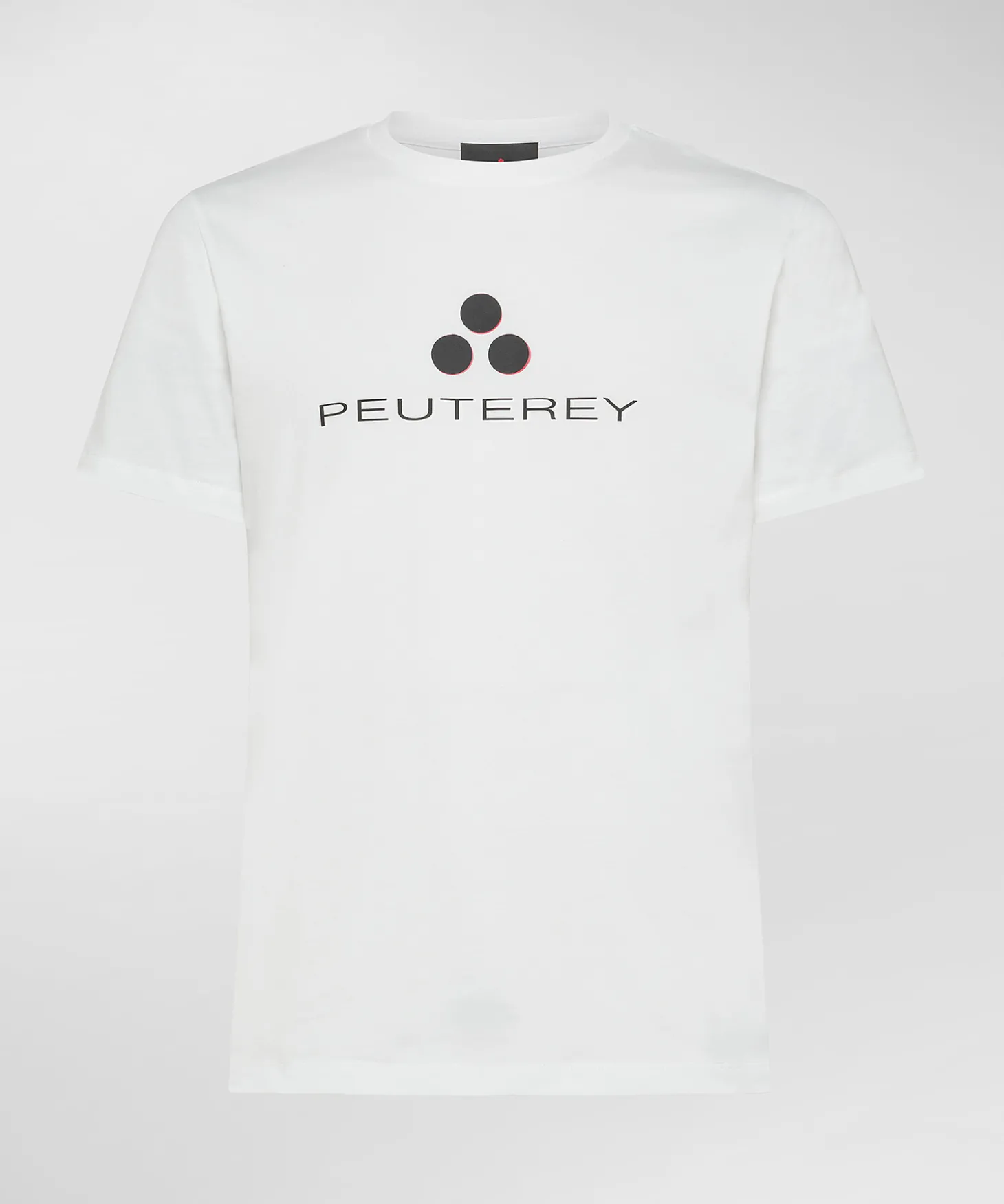 T-shirt logata di cotone