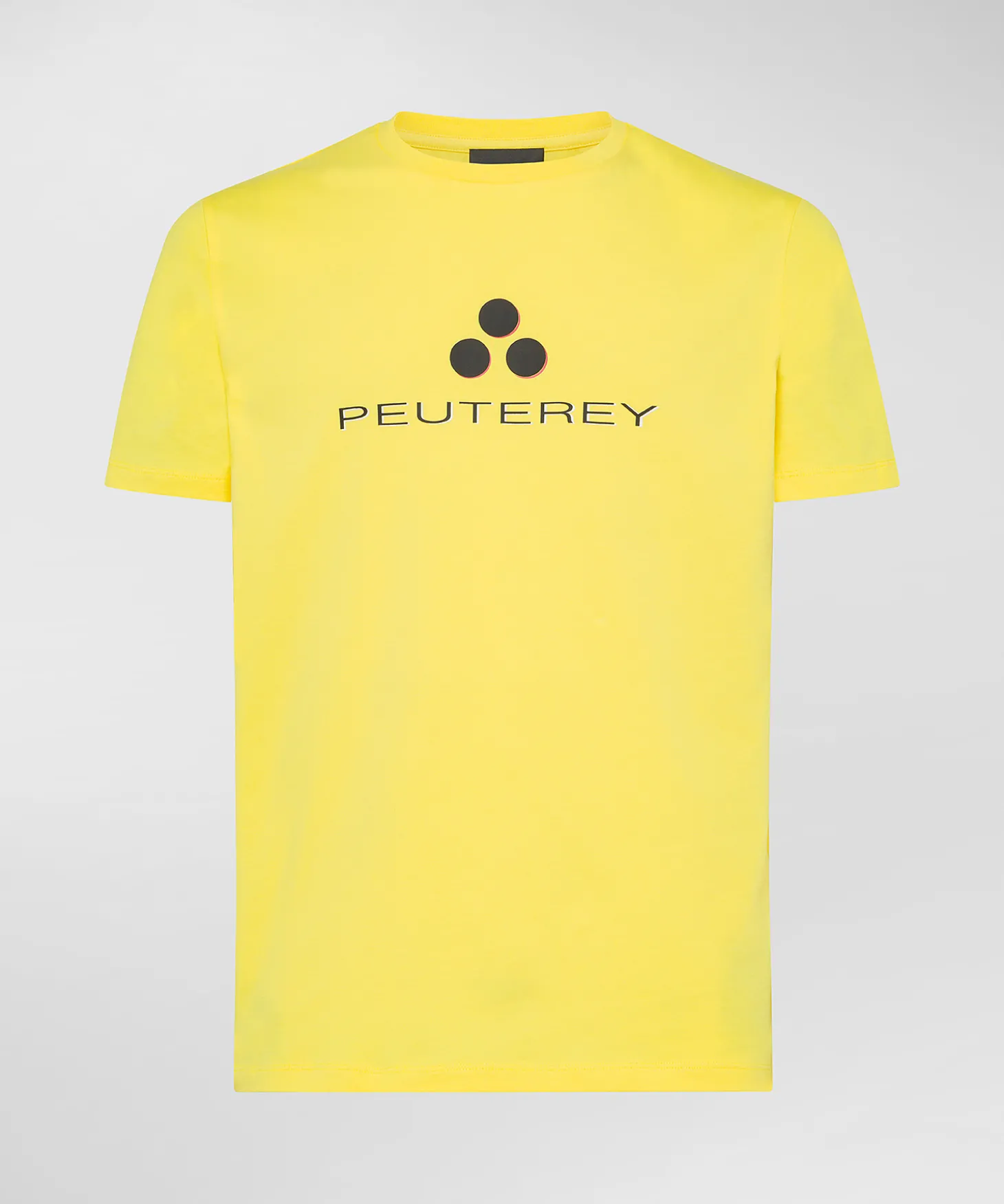 T-shirt logata di cotone