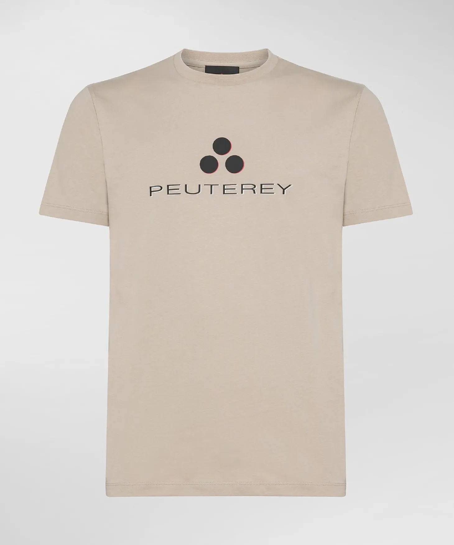 T-shirt logata di cotone