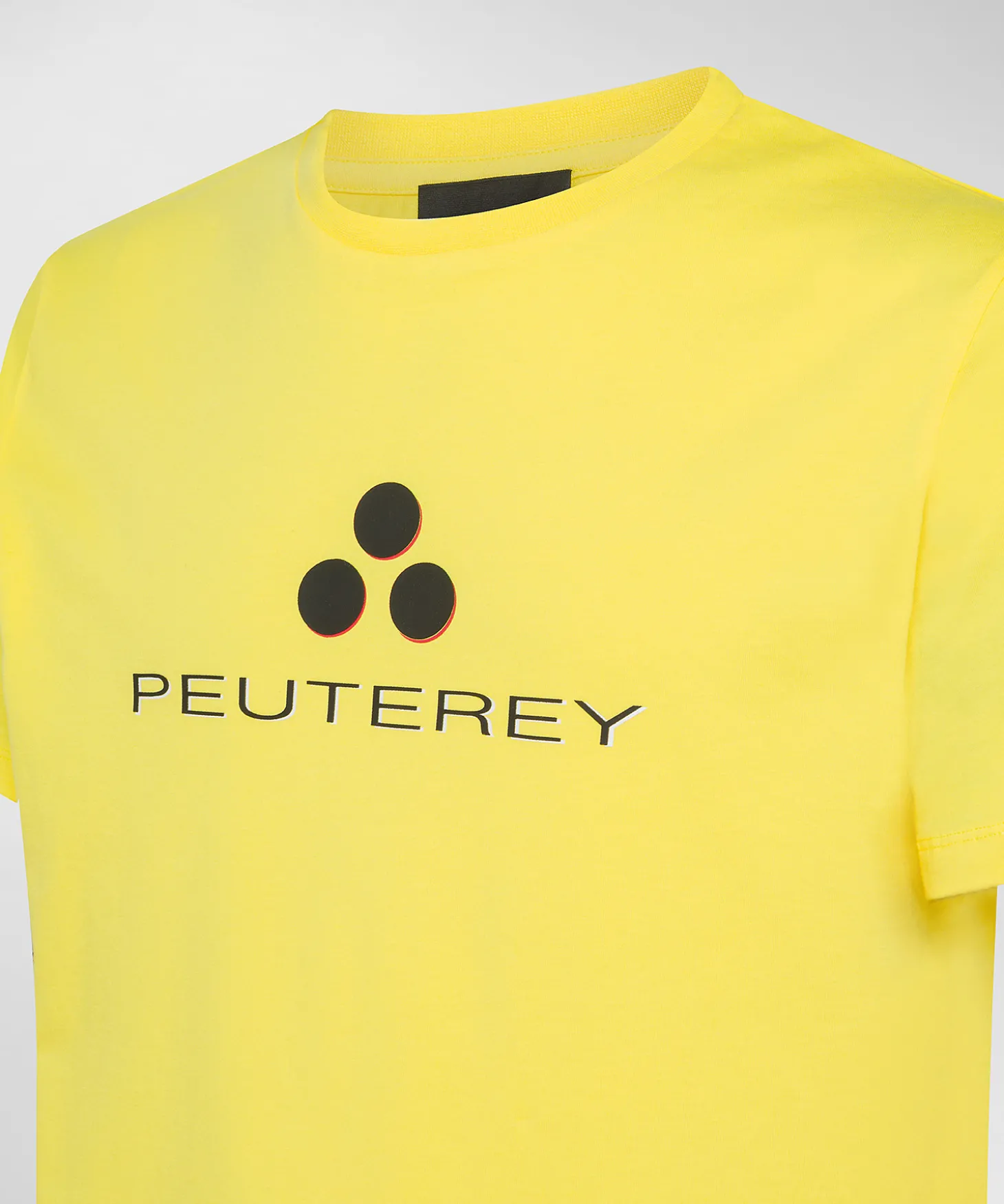 T-shirt logata di cotone